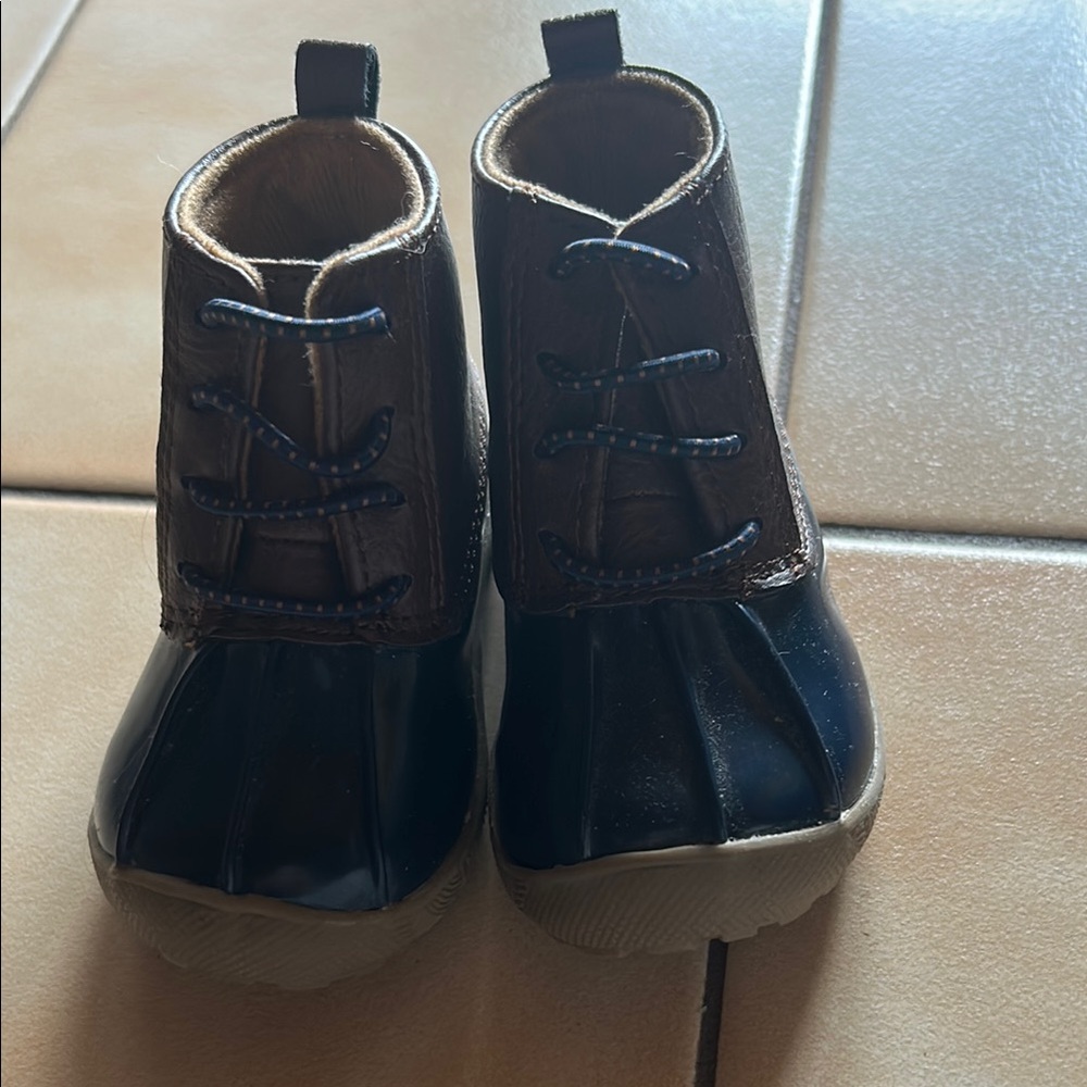 Macy's Kids Black and Brown Boots